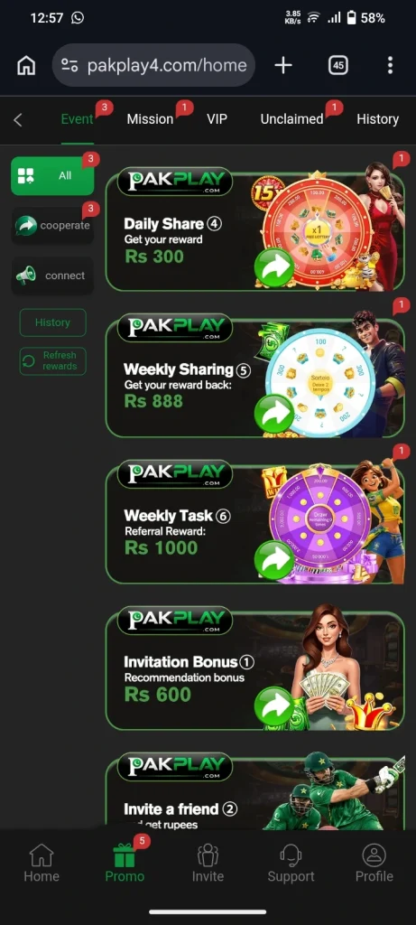 PAKPLAY Game