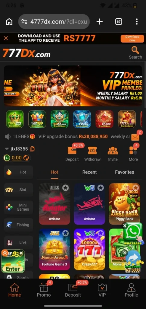 777DX Game